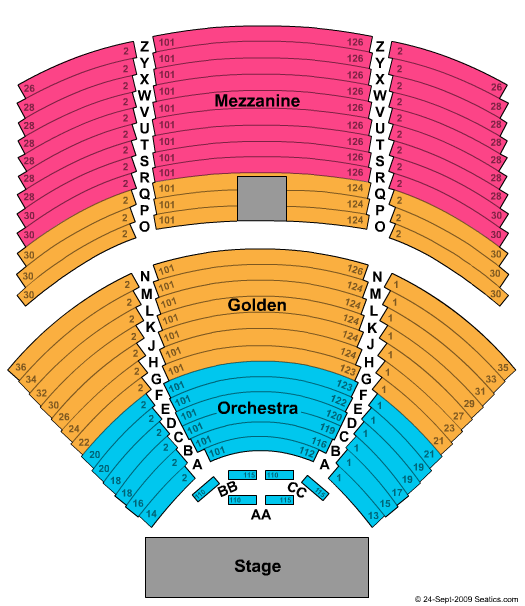 Pechanga Resort & Casino Seating Chart